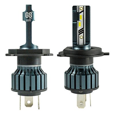 LED Автолампа H4 18V 15W 6500K 3000 Lm X2-H4 Green Star (2шт)