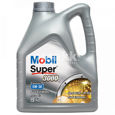 Масло моторное MOBIL Super 3000 X1 Formula FE 5W30 синт. 4л 