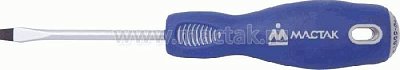 Отвертка шлицевая Slotted 5.5х100 мм, держатель Мастак 040-55100H