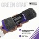 Салфетка из микрофибры 35x35 Green Star серая с фиолетовым 600 гр/м2