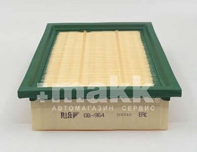 Фильтр воздушный BIG FILTER GB-964 FORD Maverick III 01-; MAZDA Tribute 01-08, BAIC U5 Plus 1.5 CVT/