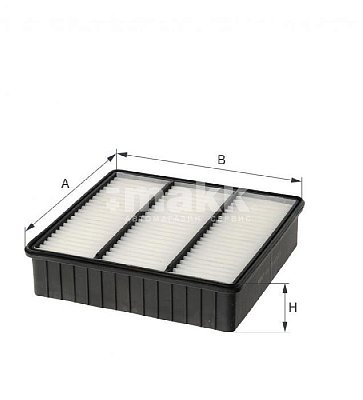 Фильтр воздушный Hengst E693L (C 2136/1, A-3011) Mitsubishi Lancer, Outlander, Colt