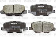 Колодки тормозные дисковые задние PBP1676 PATRON