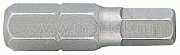Вставка (бита) торцевая 1/4", HEX, 4 мм, L = 25 мм King Tony 102504H