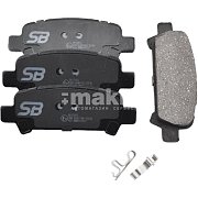 Колодки тормозные дисковые задние BP27415 SB NAGAMOCHI