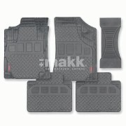 Коврики-ванночка 5 предметов универсальные Autoprofi серый (MAT710 GY)
