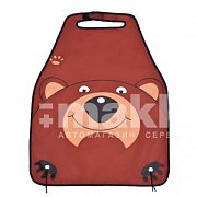 Защита на спинку переднего сиденья/кикмат Мишка коричневый Little Car 60х48см PSV																			