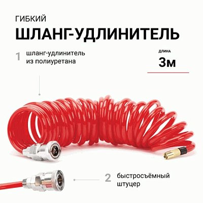 Компрессор  28л/мин 130W 12V 7Атм металлический поршень, в компл 3 насадки AUTOPROFI  AKM-28