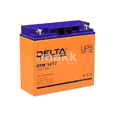 Аккумуляторная батарея Delta 12В 17 Ач DTM 1217