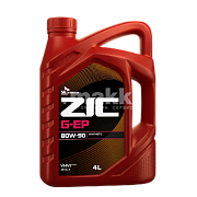 Масло трансмиссионное ZIC G-EP 80W90 синт. API GL-4  4л
