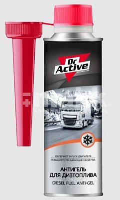 Антигель для дизельного топлива Dr.Active 400мл (на 60л топлива) 