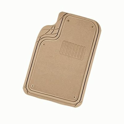 Коврики в салон универсальные отстегивающиеся коврол. Autoprofi (4пр) бежевые 4шт/уп (TER-420 BE)