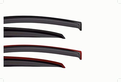 Дефлекторы на боковые стекла Solaris 2017- (к-т 4шт) NLD.SHYSOL1732
