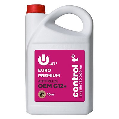 Антифриз  Control T Europremium (-47) 10кг G12+ розовый