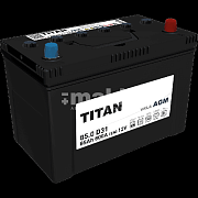 Аккумуляторная батарея 85 Ач Титан AGM о/п