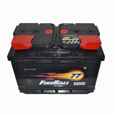 Аккумуляторная батарея 77 Ач FIRE BALL о/п  27,7*17,5*19