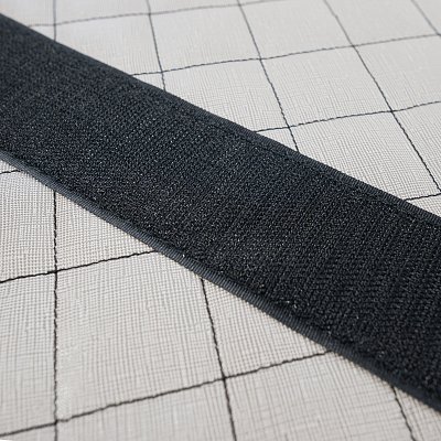 Органайзер в багажник экокожа 30х30х30см серый/черный GS 114327