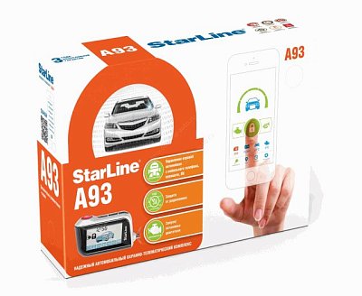 Автосигнализация Starline A93 2CAN+2LIN