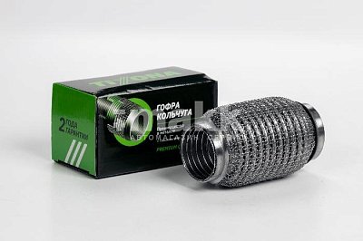 Гофра 45/120 (AISI 304 wire mesh, interlock) P45120WM Tixona