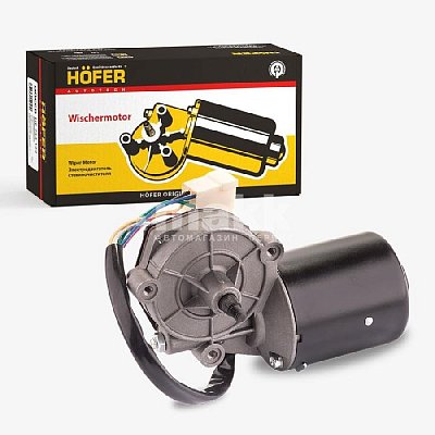 Мотор-редуктор стеклоочистителя ВАЗ 2108-21099 HF 744 122 Hofer