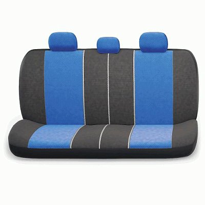 Чехлы Comfort COMBO велюр,11пр.6молн.чёрн./синий р-р М 5шт/уп CMB-1105 BK/BL (M)