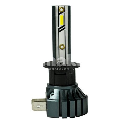 LED Автолампа H1 15V 15W 6500K 3000 Lm X2-H1 Green Star 2шт