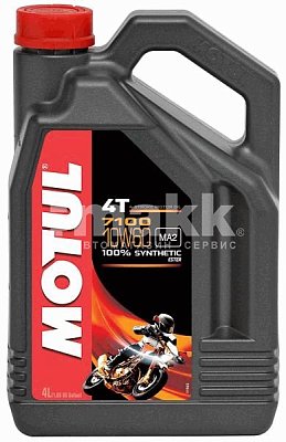 Масло моторное Motul Moto 7100  4T 10w60 104101 4 л синт.