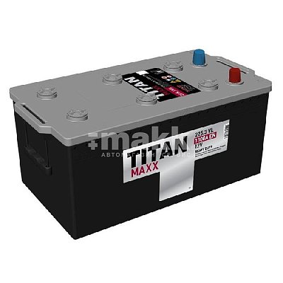 Аккумуляторная батарея 225 Ач Титан МАХX HD EFB o/п 225.3 51,8*27,4*23*7