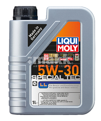 Масло моторное LIQUI MOLY Special Tec LL 5W30 синт. API SL ACEA A3/B4 1л