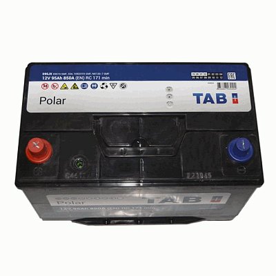Аккумуляторная батарея 95 Ач Tab Polar S (105D31R) п/п Азия (246995) 30,6×17,3×20,0/22,1