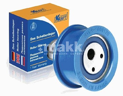 Ролик натяжной ремня ГРМ ВАЗ 2110-2112 натяжной 16-ти клап. KT 100513 Kraft