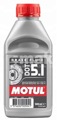 Тормозная жидкость Motul Brake Fluid DOT-5.1 500мл