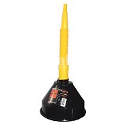 Воронка разборная Oktan с гибким шлангом 160 мм  латунное сито A2-01-07 Премиум