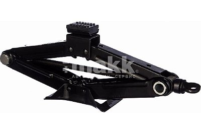 Домкрат 2т подъем 380 мм ромбический  с резиновой опорной частью БелАк БАК.00059