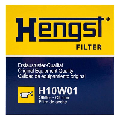 Фильтр масляный Hengst H10W01 (W 920/21) ВАЗ 2101; НИВА; Москв. 2137, 2140