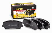 Колодки тормозные передние HF 350 532 HOFER