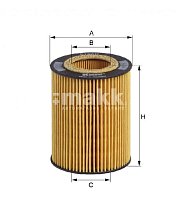 Фильтр масляный Hengst E106H D34 (HU 925/4 X) BMW 320, 323