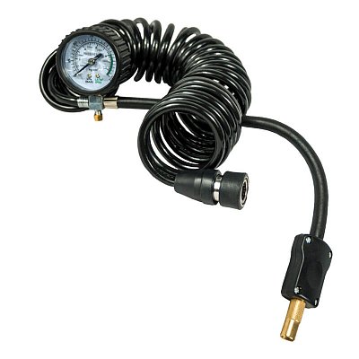 Компрессор 35л/мин 180W 12V 10Атм, шланг с переходником Green Star 