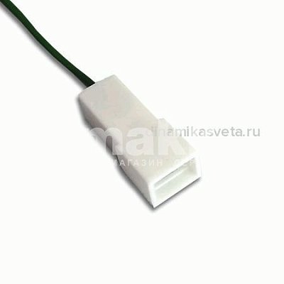 Разъем соединительный 1 контакт АВТОЭЛЕКТРОНИКА 9002СБ-1,50 с проводом (6,3мм "папа";1*1,50мм²*110мм