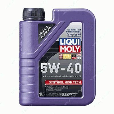 Масло моторное LIQUI MOLY Sinthoil High Tech 5W40 синт. API SN ACEA A3/B4 1л
