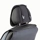Накидки на сиденье Car Performance передние 2 шт алькантара + экокожа черные  CUS-3034 BK/BK