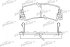 Колодки тормозные дисковые задние PBP478 PATRON