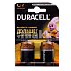Батарейка C/LR14 DURACELL  (2 шт/бл)