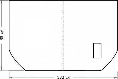 Утеплитель на двигатель 132* 85 см №14 Автотепло картинка автоодеяла 