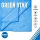 Салфетка из микрофибры 40x40 Green Star синяя 250 гр/м2