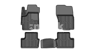 Коврики в салон Mitsubishi Lancer X (07-14) к-т 4шт черный SRTK Премиум PR.MIT.LAN.07G.02X26