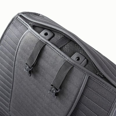 Накидки на сиденье Car Performance передние 2 шт fiberflax черн/серые 5шт/уп CUS-1022 BK/GY