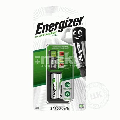 Зарядное устройство Energizer Charger 2000 для аккум.батареек типа АА-ААА