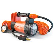 Компрессор  50л/мин 280W 12V 10Атм с фонарем шланг с переходником Агрессор AGR-50L