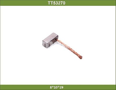 Щетка генератора стартера 8*10*19 12V 24V TT53270 TT